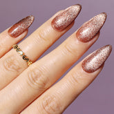 AC06-Amber-magnetic-cat-eye-press-on-nails