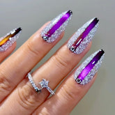Purple-Rain-cat-eye-reflective-glitter-press-on-nails