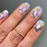 Stained-glass-chrome-cat-eye-press-on-nail-set