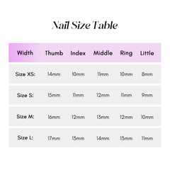 Vettsy-press-on-nail-width-size-table