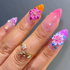 adjustable-ring-bouquet-rhinestone-open-ring-gold-show