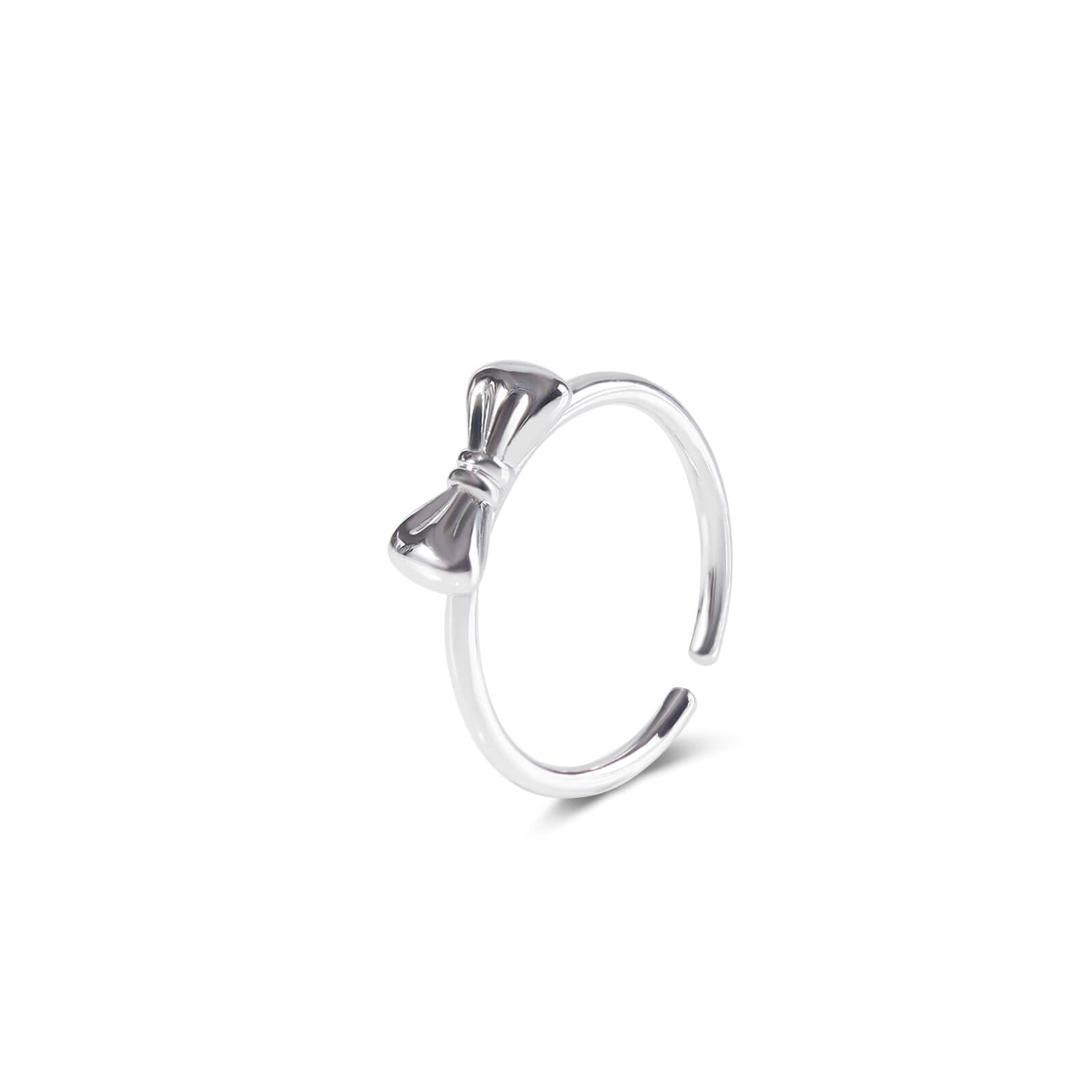 adjustable-ring-bow-open-ring-silver