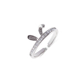 adjustable-ring-bunny-rhinestone-open-ring-silver