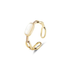 adjustable-ring-shell-open-ring-gold