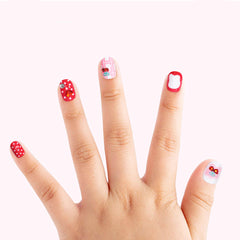 cherry-bear-press-on-nails-set-hand-show