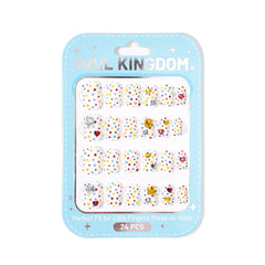 colorful-dots-press-on-nails-set