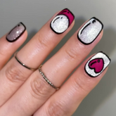 glossy-pop-nail-art-designed-matte-cat-eye-press-on-nails