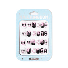 pink-heart-press-on-nails-set