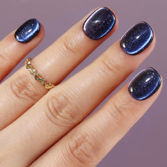 puprle-magnetic-glitter-cat-eye-press-on-nail