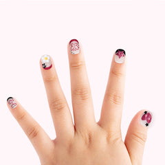 spring-garden-press-on-nails-set-hand-show