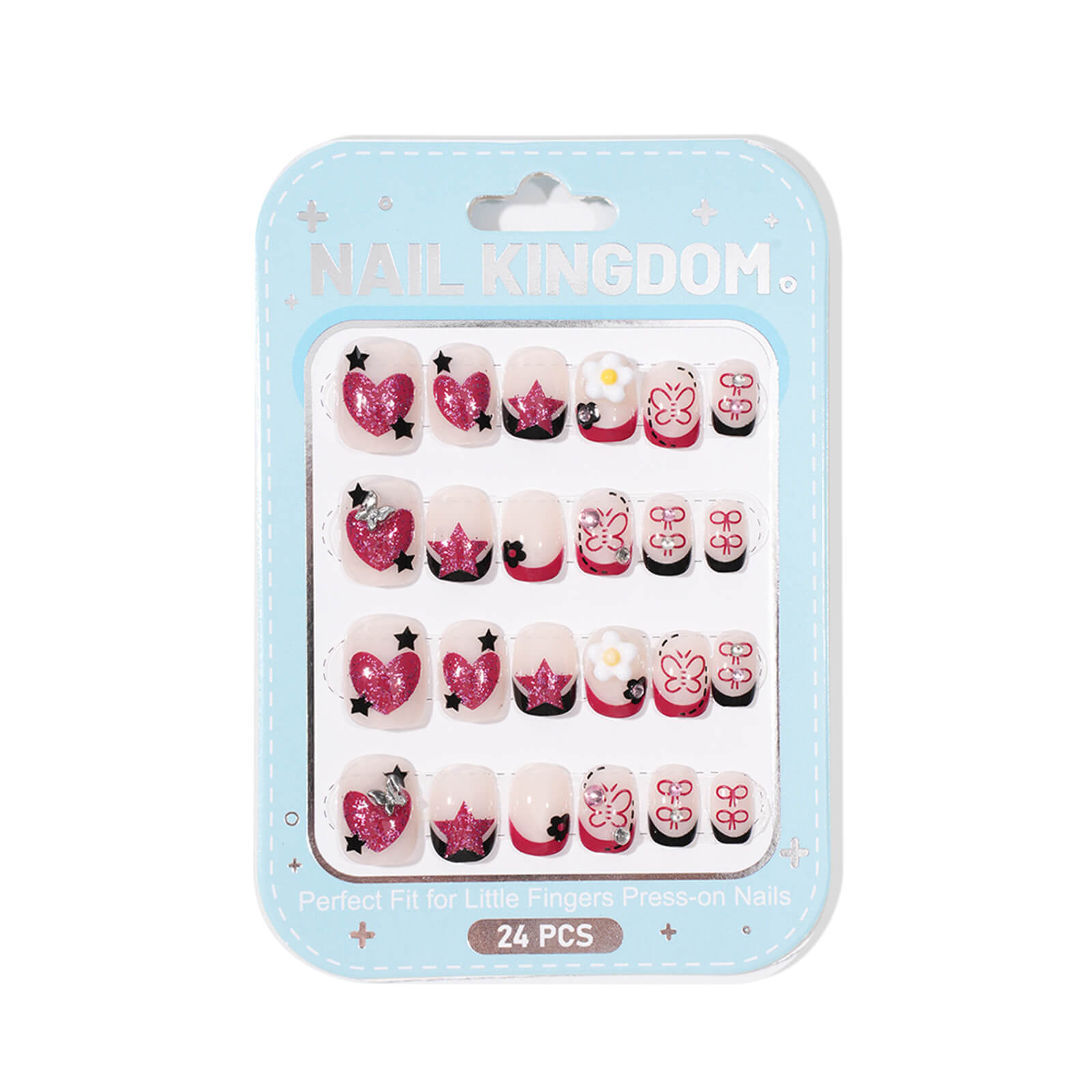 spring-garden-press-on-nails-set