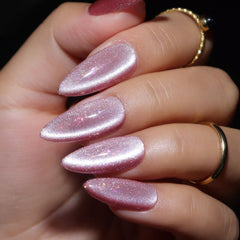 Aurora-sun-kiss-cat-eye-nail-design-cute-pink-magnetic-press-on-nails-show