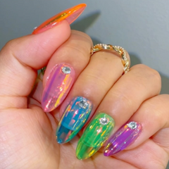 Colorful-Jelly-Aurora-Press-On-Nails
