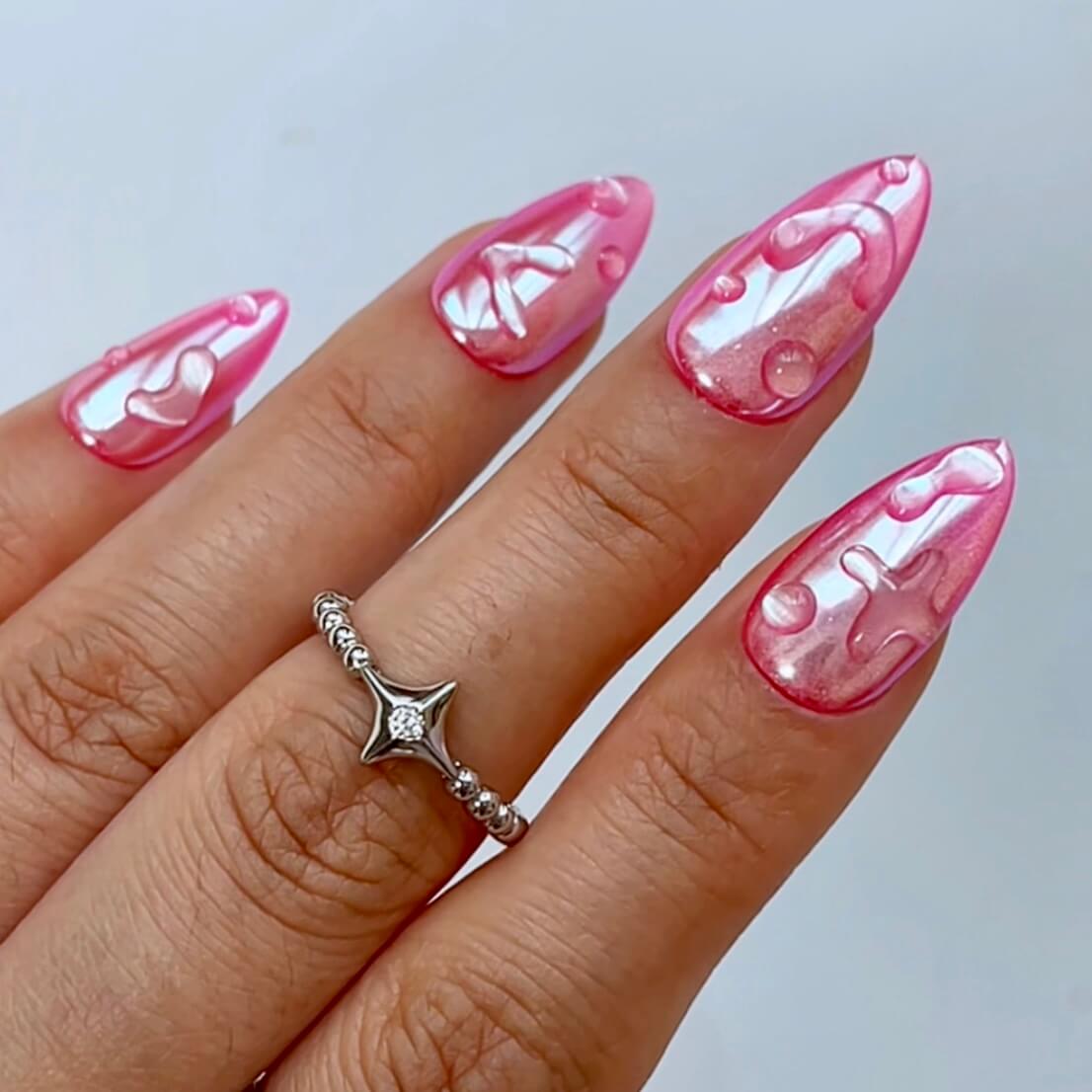 Silver Rings Y2k Adjustable Ring Y2K Rhinestone Open Ring-Silver – VETTSYBEAUTY