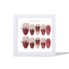 cute-pumpkin-cat-eye-press-on-nails-set