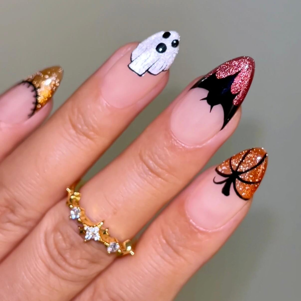 ghost-french-press-on-nails