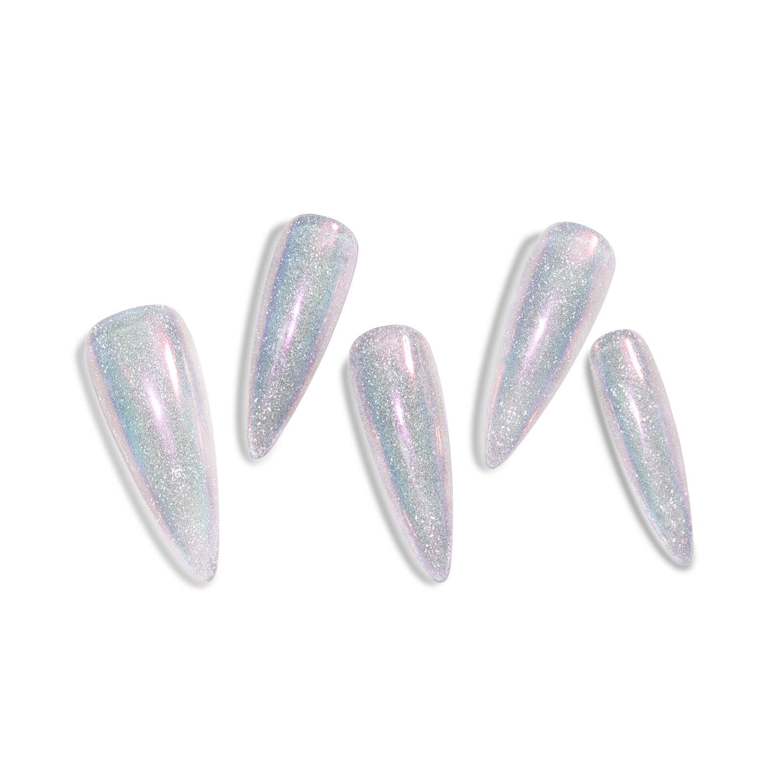 reflective-glitter-nail-trend-set-shiny-chrome-press-on-nails