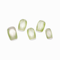velvet-cat-eye-nail-design-green-crystal-press-on-nails
